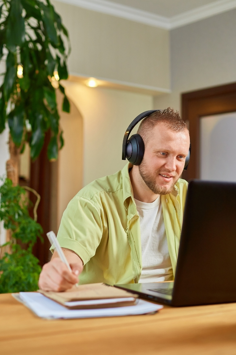 Webinar Mann Notizen
